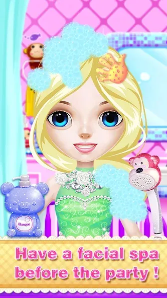 Взломанная Princess Makeup Salon  [МОД Меню] — последняя версия apk на Андроид screen 4