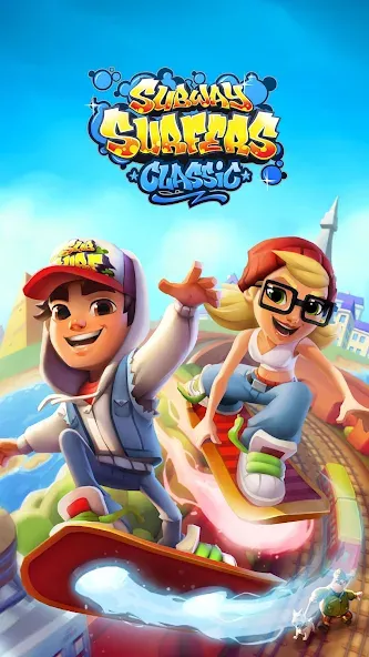 Скачать взломанную Subway Surfers (абвей Серферс)  [МОД Много денег] — стабильная версия apk на Андроид screen 1