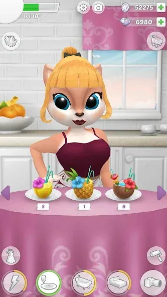 Скачать взломанную Talking Cat Kimmy Superstar  [МОД Много монет] — стабильная версия apk на Андроид screen 3