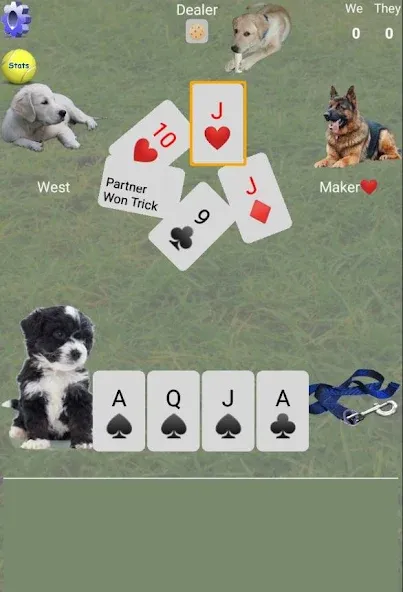 Взломанная K9 Euchre (К9 Юкер)  [МОД Menu] — стабильная версия apk на Андроид screen 2