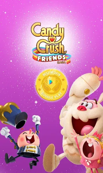 Скачать взлом Candy Crush Friends Saga (Кенди Краш Френдс Сага)  [МОД Много денег] — полная версия apk на Андроид screen 5