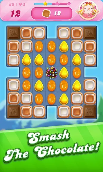 Скачать взломанную Candy Crush Saga (Кенди Краш Сага)  [МОД Много денег] — последняя версия apk на Андроид screen 4