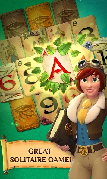 Взлом Pyramid Solitaire Saga (Пирамида Солитер Сага)  [МОД Меню] — стабильная версия apk на Андроид screen 1