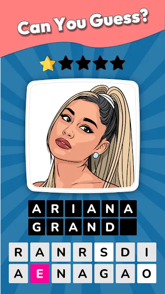 Взломанная Guess the Celebrities (Гесс зе Селебритиз)  [МОД Меню] — полная версия apk на Андроид screen 2