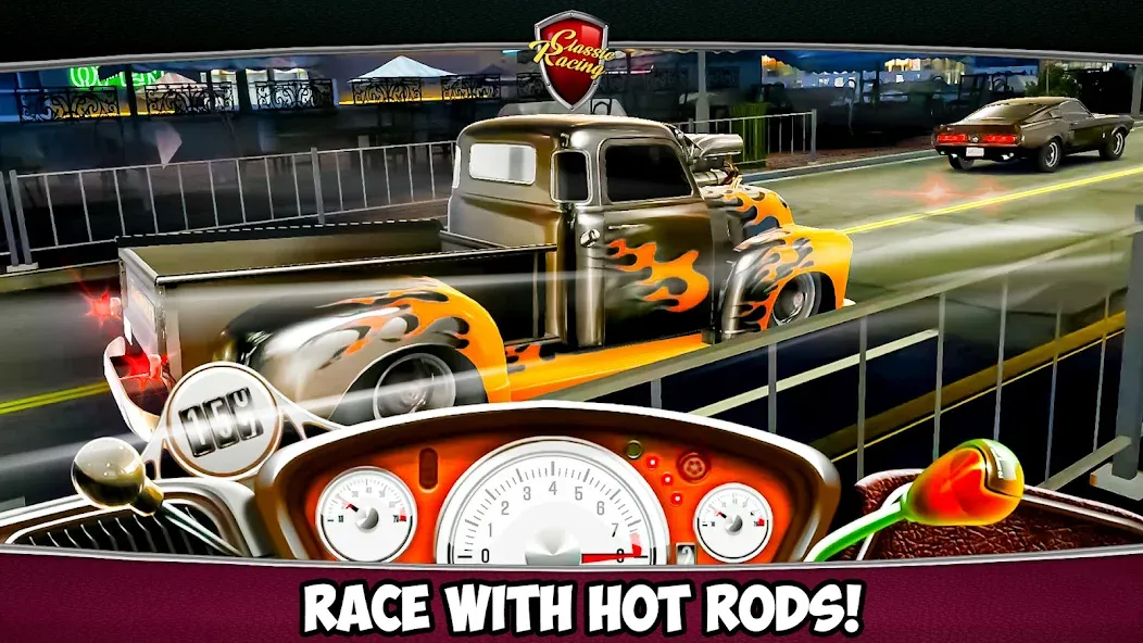 Скачать взлом Classic Drag Racing Car Game (Классическая игра на гонках драгрейсинга)  [МОД Много денег] — последняя версия apk на Андроид screen 5