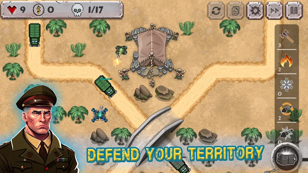 Взломанная Battle Strategy: Tower Defense  [МОД Бесконечные монеты] — полная версия apk на Андроид screen 2