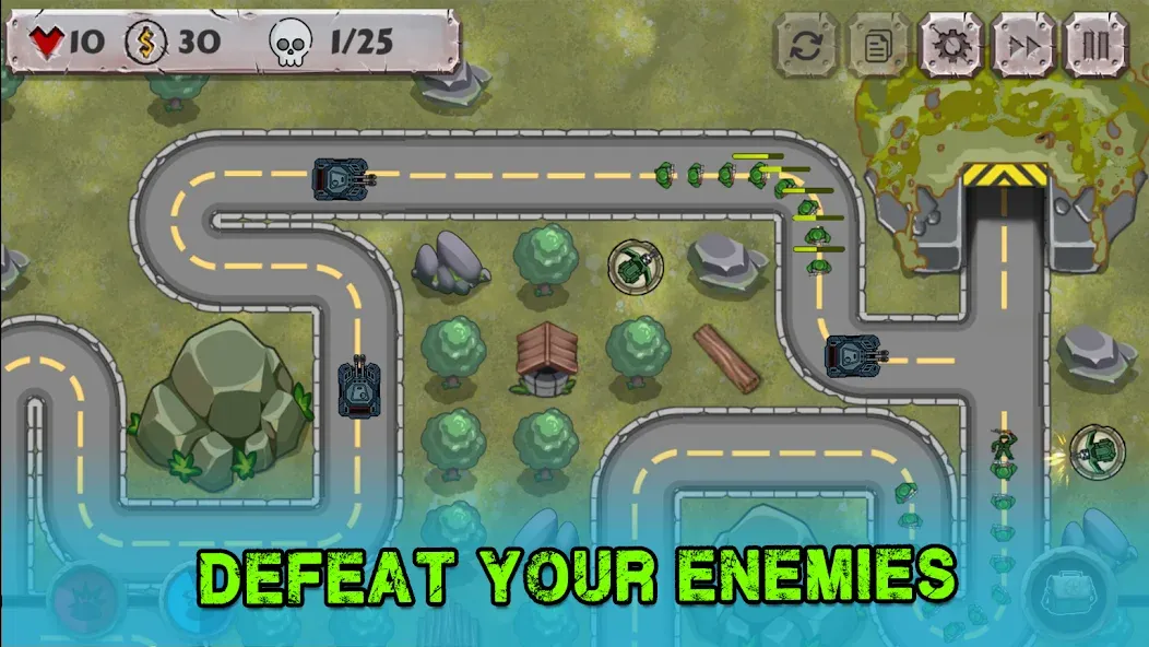 Взломанная Battle Strategy: Tower Defense  [МОД Бесконечные монеты] — полная версия apk на Андроид screen 4