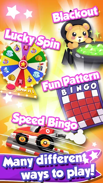 Взломанная Bingo PartyLand 2: Bingo Games (Бинго Патиленд 2)  [МОД Много монет] — полная версия apk на Андроид screen 3