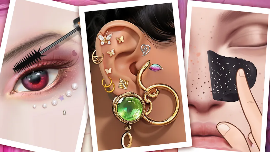 Скачать взломанную Ear Salon ASMR Ear Wax& Tattoo (АСМР)  [МОД Unlimited Money] — полная версия apk на Андроид screen 4