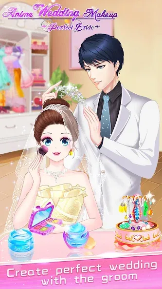 Скачать взлом Makeup Bride: Perfect Wedding  [МОД Unlocked] — последняя версия apk на Андроид screen 3