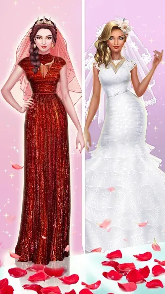 Скачать взлом Dream Wedding: Bride Dress Up  [МОД Бесконечные деньги] — полная версия apk на Андроид screen 5