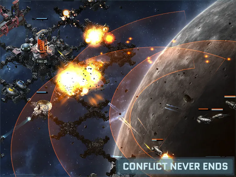 Скачать взломанную VEGA Conflict (ВЕГА Конфликт)  [МОД Unlocked] — полная версия apk на Андроид screen 2