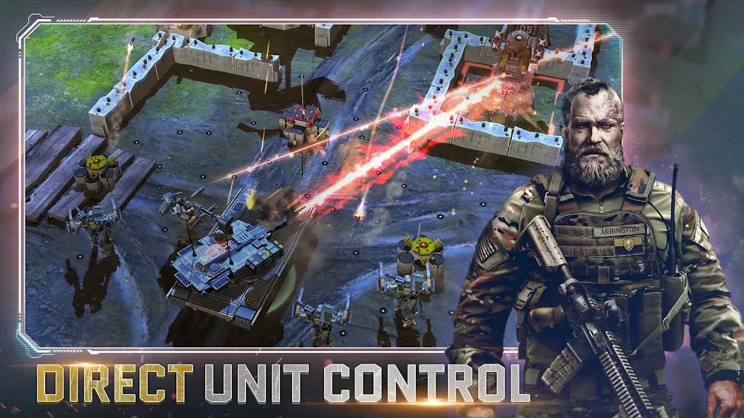 Скачать взлом War Commander: Rogue Assault (Уор Коммандер)  [МОД Бесконечные монеты] — стабильная версия apk на Андроид screen 1