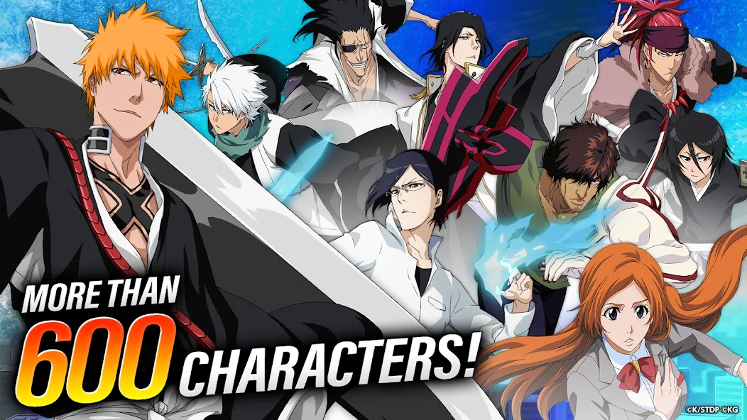 Взломанная Bleach:Brave Souls Anime Games (Блич)  [МОД Mega Pack] — полная версия apk на Андроид screen 1