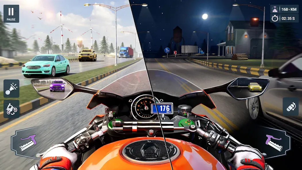 Взлом Moto World Tour: Bike Racing  [МОД Mega Pack] — стабильная версия apk на Андроид screen 3