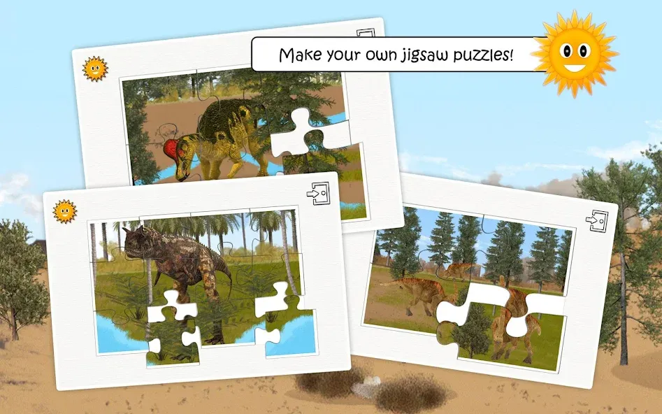 Скачать взломанную Dinosaurs and Ice Age Animals  [МОД Menu] — полная версия apk на Андроид screen 3