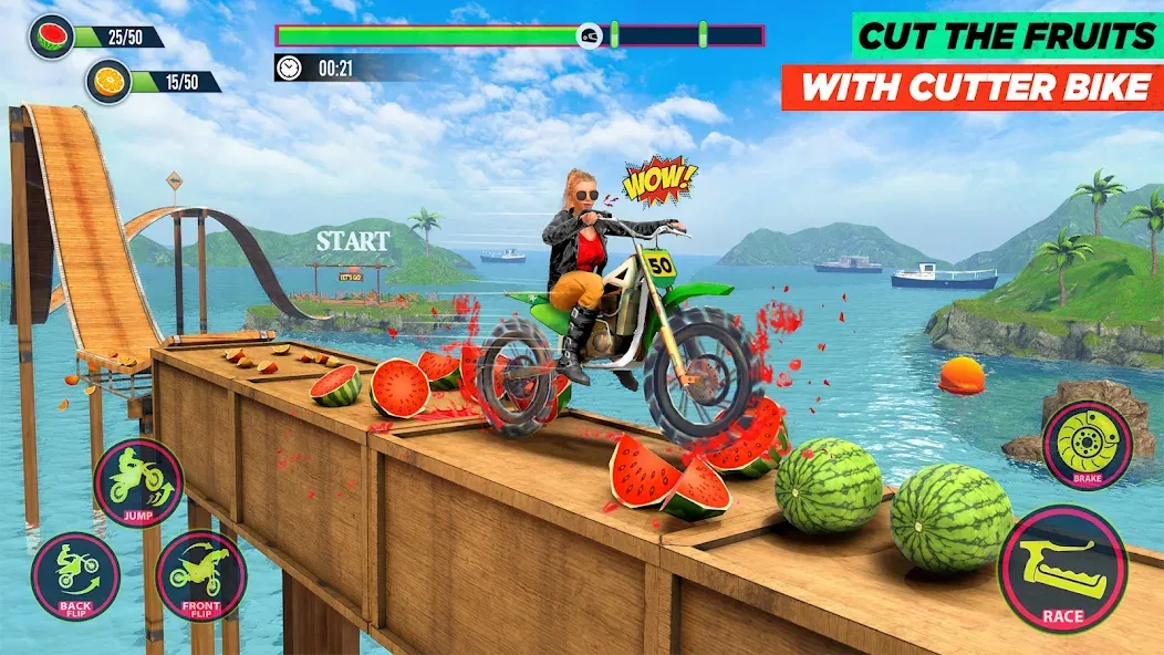 Взлом Bike Stunt Game: Tricks Master  [МОД Меню] — последняя версия apk на Андроид screen 2