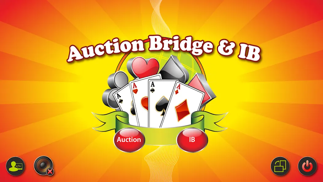 Взломанная Auction Bridge & IB Card Game  [МОД Menu] — стабильная версия apk на Андроид screen 1