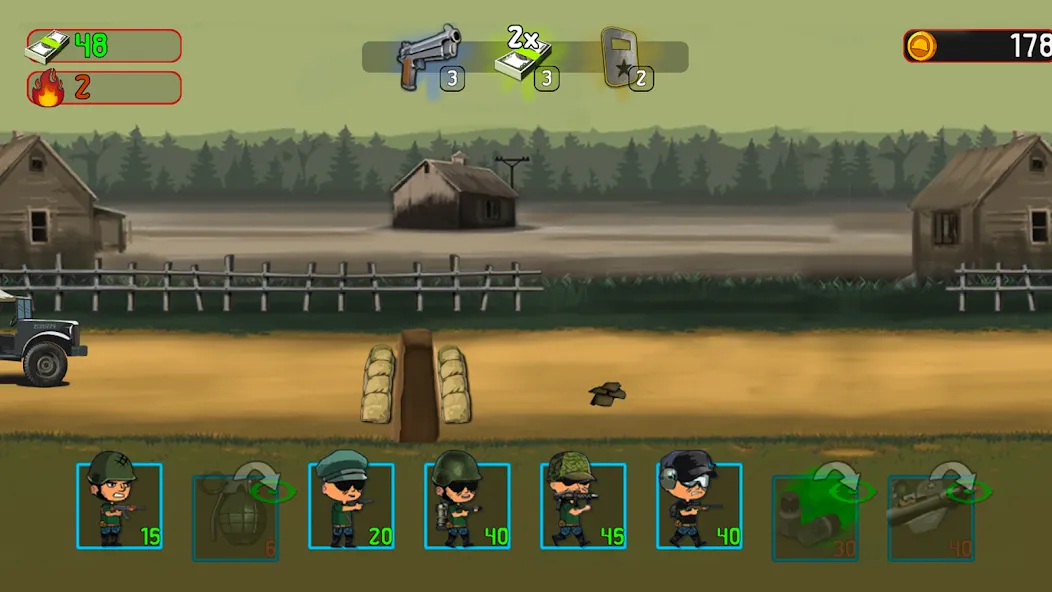 Скачать взлом Army War: Military Troop Games  [МОД Unlocked] — полная версия apk на Андроид screen 2