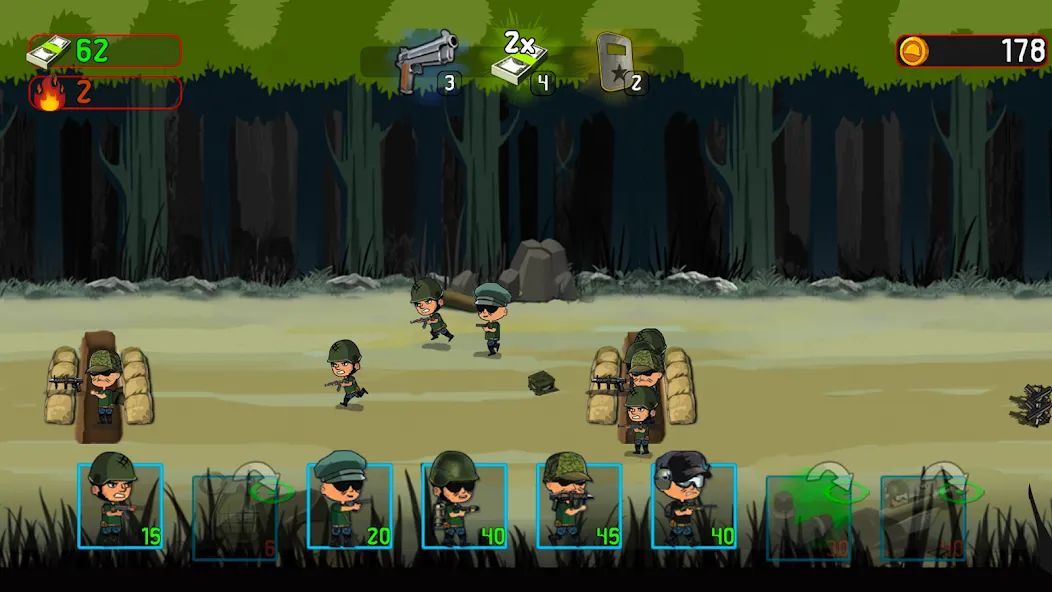 Скачать взлом Army War: Military Troop Games  [МОД Unlocked] — полная версия apk на Андроид screen 3