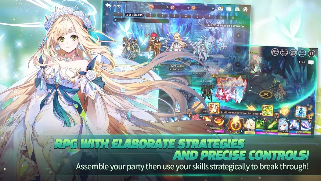 Взломанная GrandChase (ГрандЧейс)  [МОД Много денег] — стабильная версия apk на Андроид screen 2