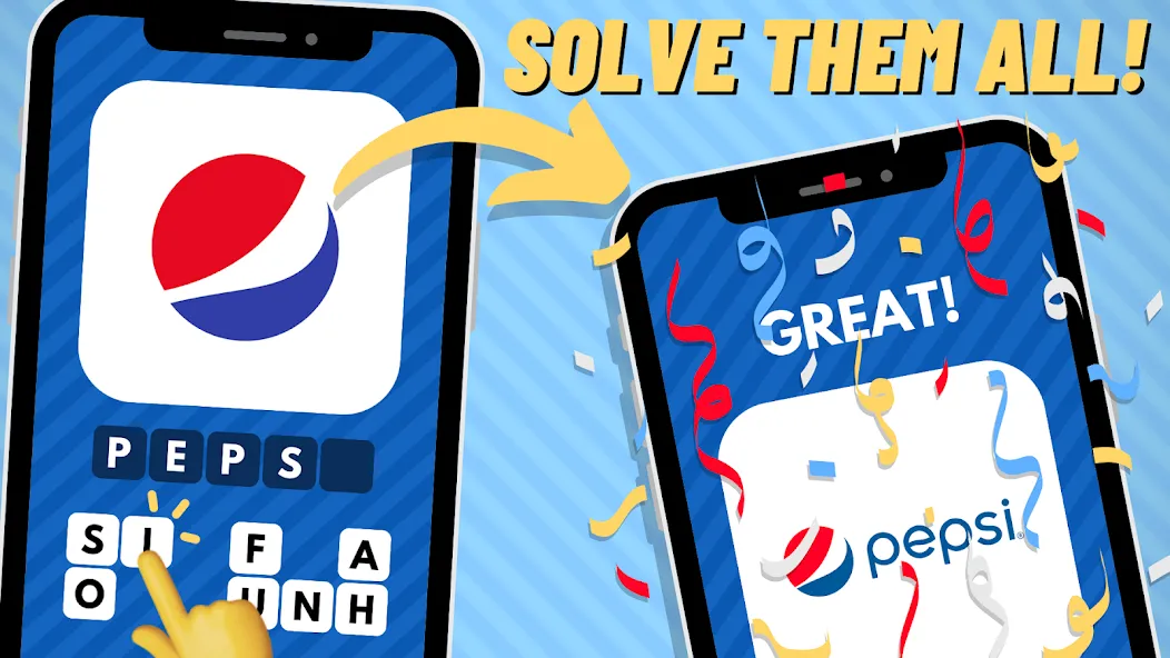 Взломанная Logo Quiz: Guess the Brand! (Лого Квиз)  [МОД Menu] — полная версия apk на Андроид screen 3