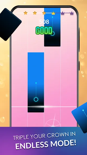 Скачать взлом Piano Dream: Tap Piano Tiles 3 (Пиано Дрим)  [МОД Mega Pack] — полная версия apk на Андроид screen 2