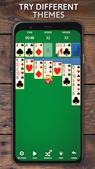 Взломанная Solitaire Classic Era Games  [МОД Unlocked] — полная версия apk на Андроид screen 3