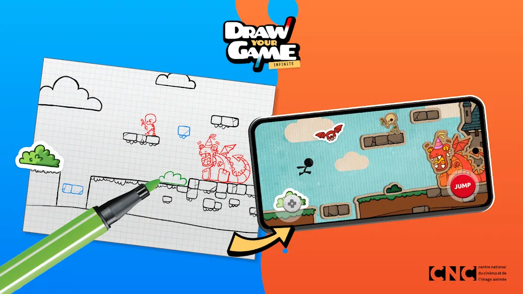 Взлом Draw Your Game Infinite  [МОД Unlocked] — стабильная версия apk на Андроид screen 1