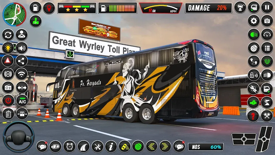 Скачать взлом City Coach Bus Driver Games 3D  [МОД Бесконечные монеты] — последняя версия apk на Андроид screen 2