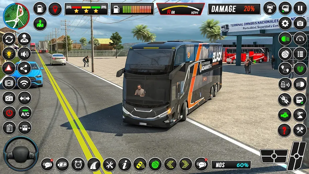 Скачать взлом City Coach Bus Driver Games 3D  [МОД Бесконечные монеты] — последняя версия apk на Андроид screen 4