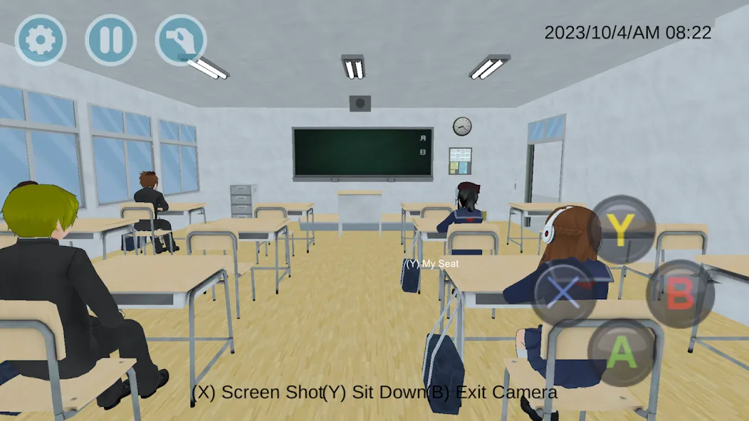 Скачать взлом High School Simulator 2018 (Хай Скул Симулятор 2018)  [МОД Все открыто] — стабильная версия apk на Андроид screen 5