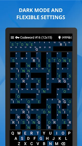 Взломанная Keywords — Codeword Puzzle  [МОД Бесконечные деньги] — стабильная версия apk на Андроид screen 3