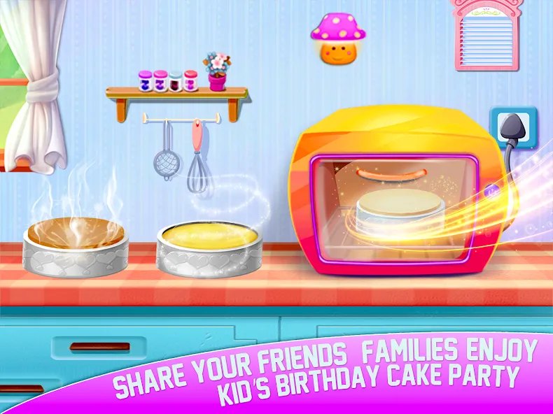 Скачать взлом Cake Maker Sweet Bakery Games  [МОД Menu] — полная версия apk на Андроид screen 4