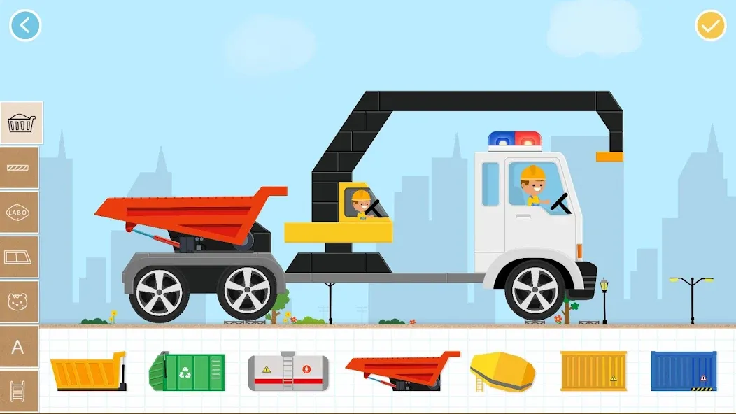 Скачать взлом Labo Brick Car 2 Game for Kids (Лабо)  [МОД Unlimited Money] — последняя версия apk на Андроид screen 1