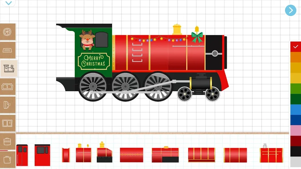 Взлом Christmas Train Game For Kids  [МОД Unlimited Money] — стабильная версия apk на Андроид screen 2