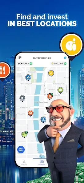 Скачать взлом Landlord — Estate Trading Game (Лендлорд)  [МОД Unlimited Money] — стабильная версия apk на Андроид screen 3