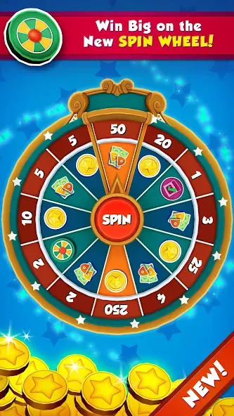 Взлом Coin Dozer — Carnival Prizes (Коин Дозер)  [МОД Бесконечные монеты] — полная версия apk на Андроид screen 4