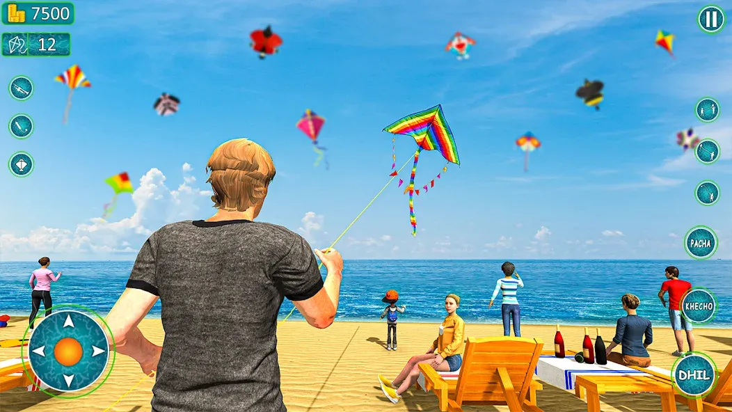 Взлом Kite Basant: Kite Flying Games  [МОД Бесконечные деньги] — стабильная версия apk на Андроид screen 1