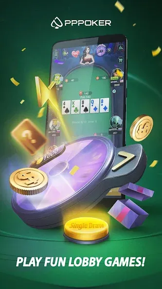 Скачать взлом PPPoker-Home Games  [МОД Unlimited Money] — последняя версия apk на Андроид screen 1