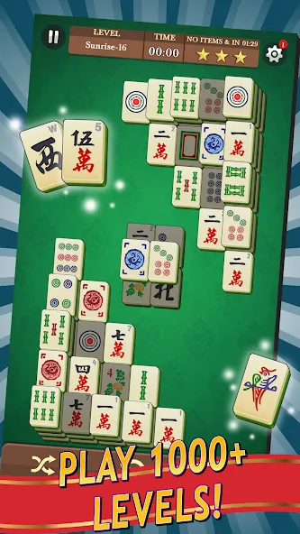 Взломанная Mahjong (Маджонг)  [МОД Menu] — последняя версия apk на Андроид screen 1