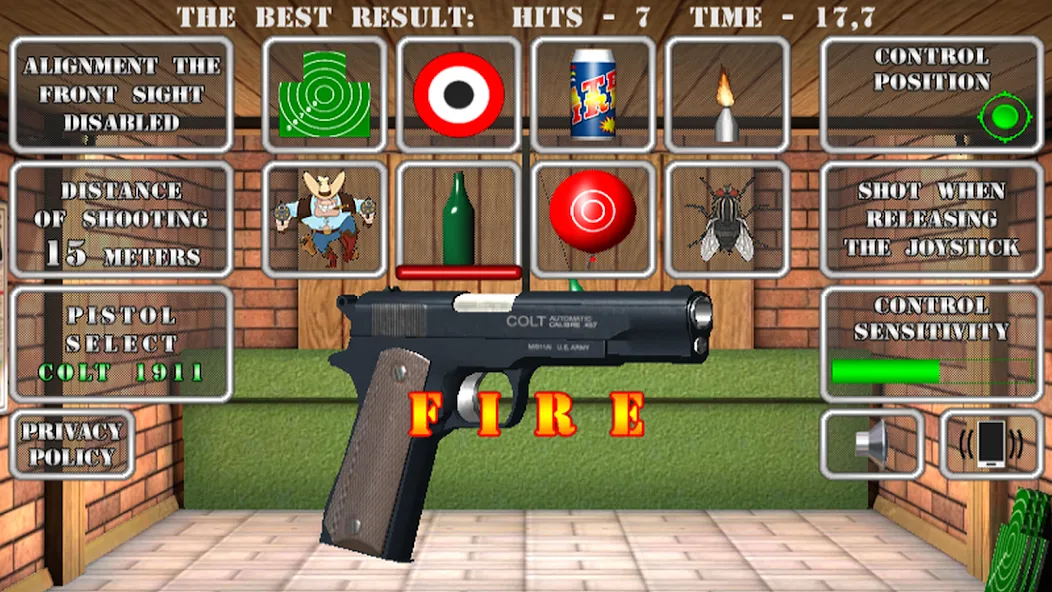 Взлом Pistol shooting. Desert Eagle (Пистолет стрельбы симулятор)  [МОД Mega Pack] — стабильная версия apk на Андроид screen 2