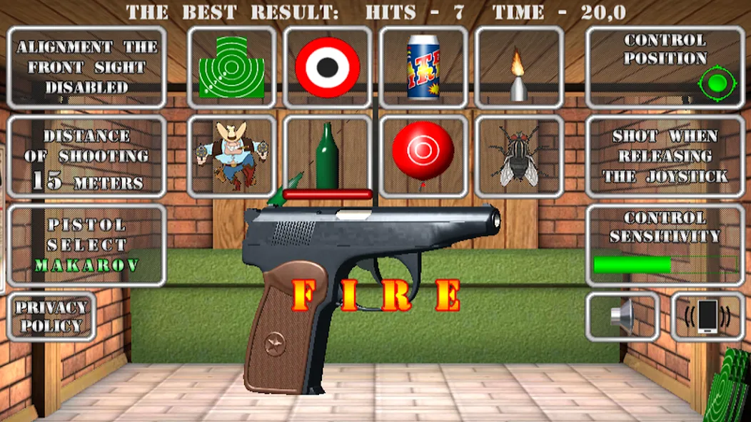 Взлом Pistol shooting. Desert Eagle (Пистолет стрельбы симулятор)  [МОД Mega Pack] — стабильная версия apk на Андроид screen 4