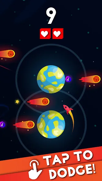 Скачать взлом Rocket Spin: Space Survival (Рокет Спин)  [МОД Бесконечные монеты] — полная версия apk на Андроид screen 2