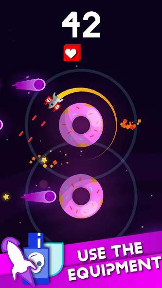 Скачать взлом Rocket Spin: Space Survival (Рокет Спин)  [МОД Бесконечные монеты] — полная версия apk на Андроид screen 3