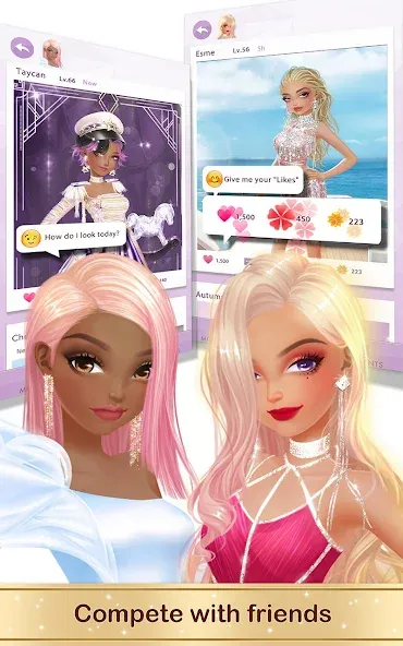 Взломанная Fashion Fantasy: Glam Stylist (Фэшн Фэнтези)  [МОД Бесконечные деньги] — последняя версия apk на Андроид screen 3