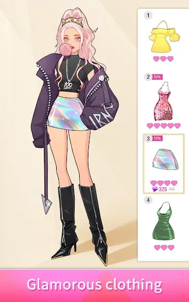 Взломанная SuitU: Fashion Avatar Dress Up (уитУ)  [МОД Много монет] — последняя версия apk на Андроид screen 4