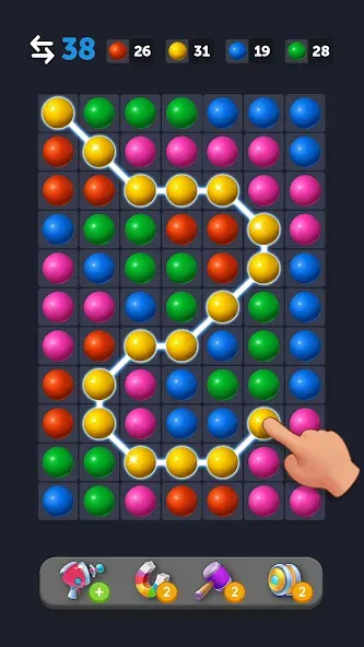 Скачать взлом Bubble Link — Connect & Match (Бабл Линк)  [МОД Menu] — стабильная версия apk на Андроид screen 1