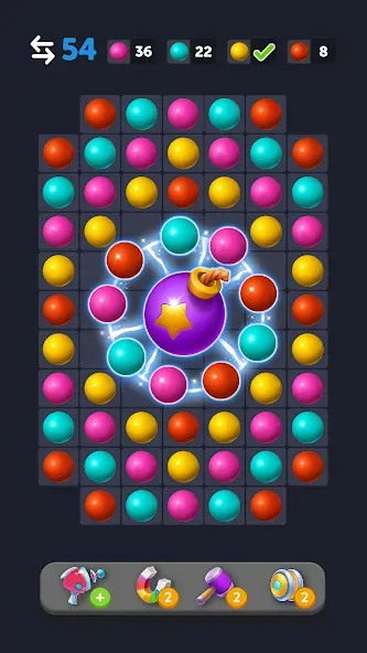 Скачать взлом Bubble Link — Connect & Match (Бабл Линк)  [МОД Menu] — стабильная версия apk на Андроид screen 2