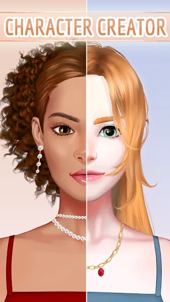 Скачать взломанную Avatar Character: Girl Creator  [МОД Mega Pack] — полная версия apk на Андроид screen 2